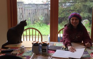 Illustrating a children's book for my nephew and my niece.